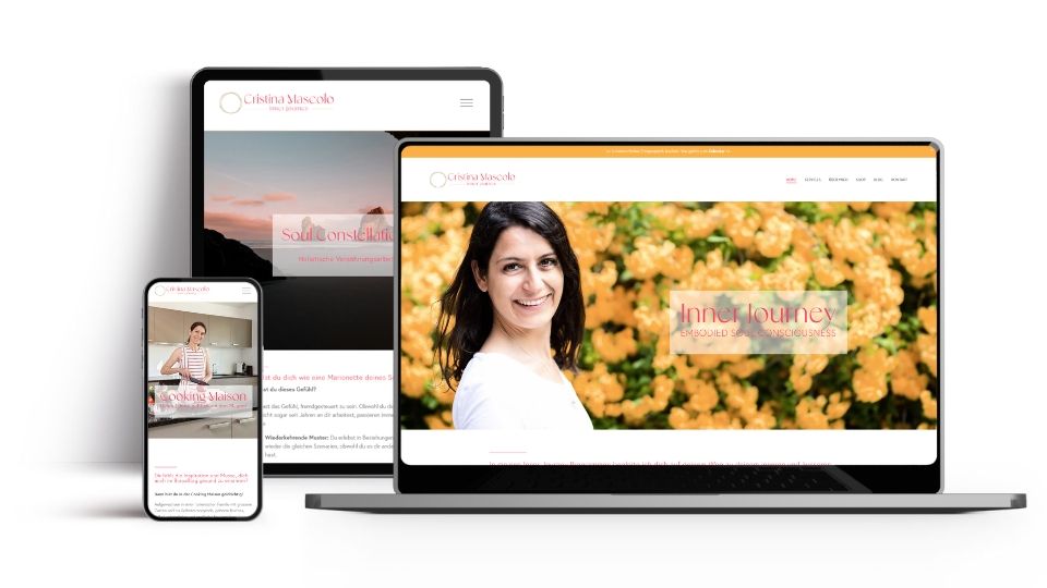 Cristina Mascolo  - Webdesign Gabriela Füstös